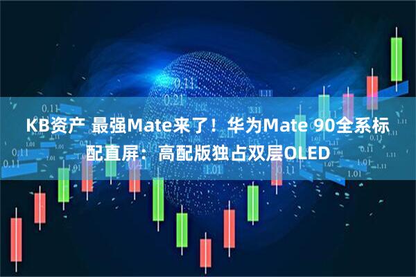 KB资产 最强Mate来了！华为Mate 90全系标配直屏：高配版独占双层OLED